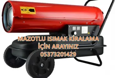 Elektrikli Isımak Kiralama Ankara