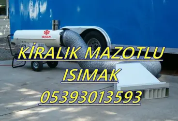 Nemli Ortamlar İçin Mazotlu Isıtıcı