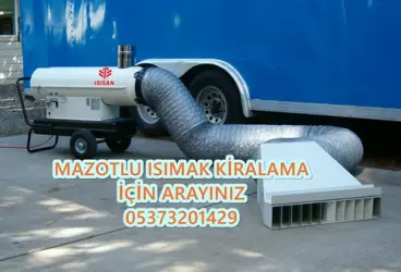 Üstün Güçte Isıtıcı Kiralama