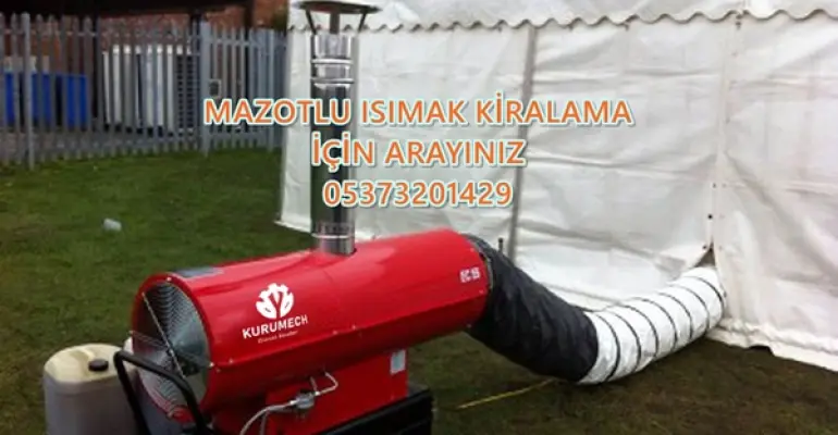 Elektrikli Isımak Kiralama Firmaları